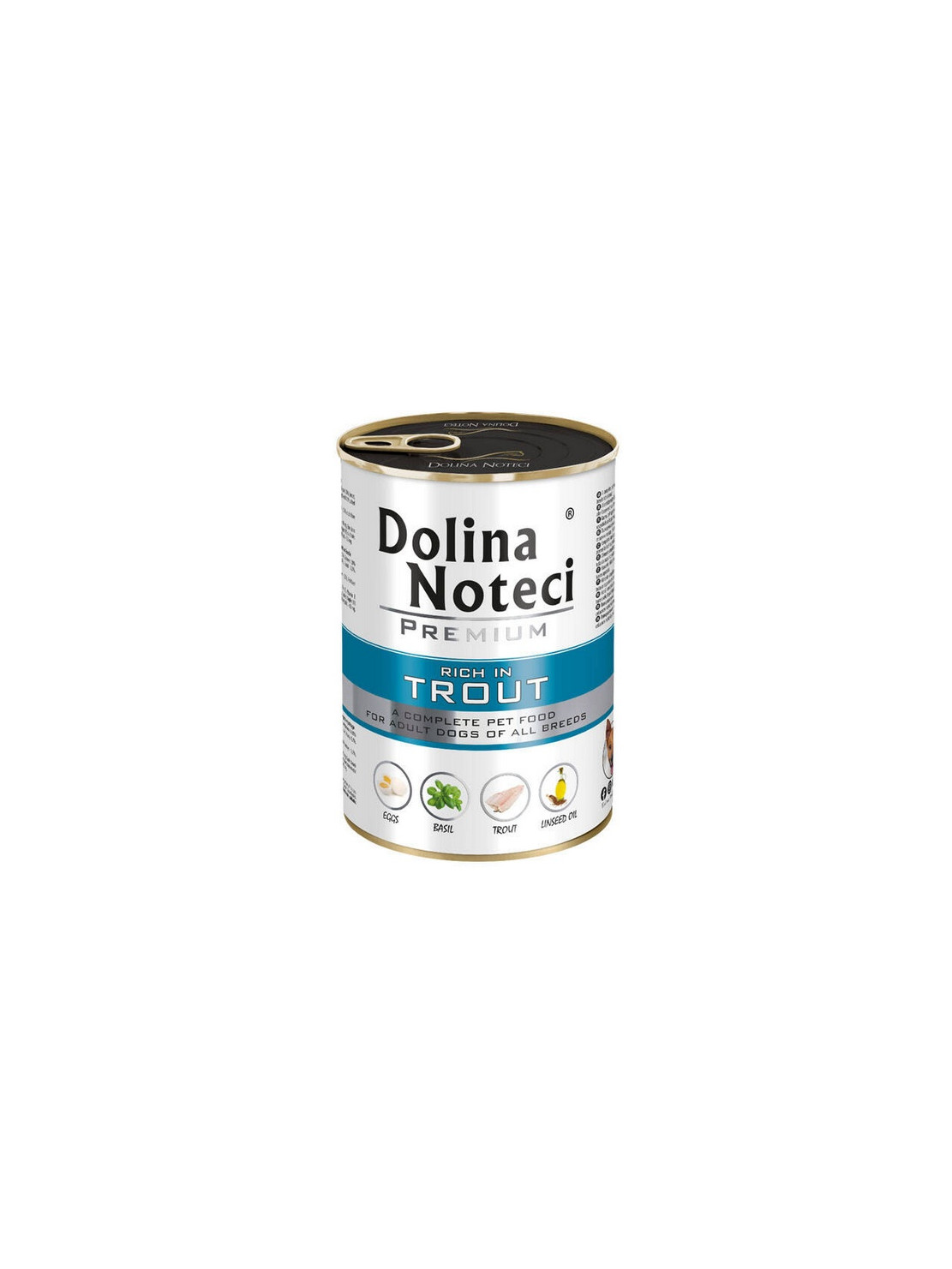 Dolina Noteci Premium Pies Pstrąg puszka 400g