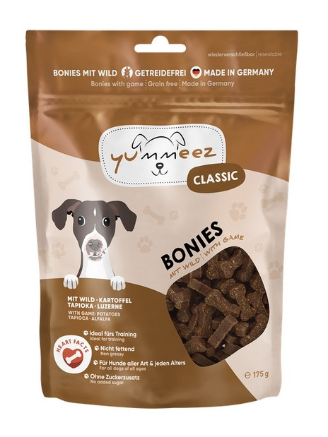 Yummeez bezzbożowe Kosteczki Dziczyzna 175g