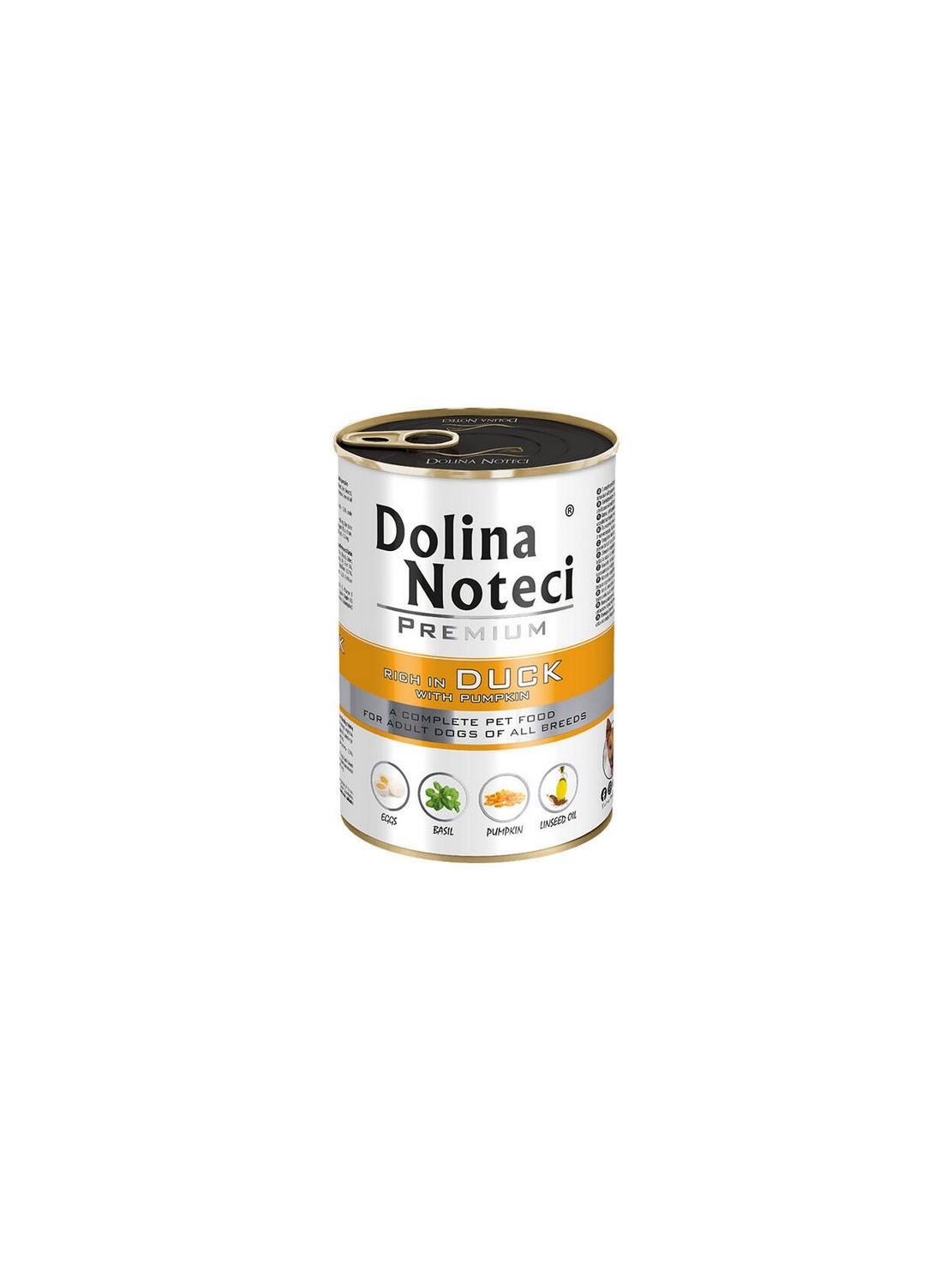 Dolina Noteci Premium Pies Kaczka i dynia puszka 400g