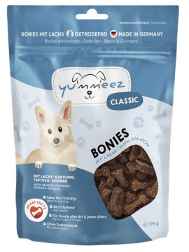 Yummeez bezzbożowe Kosteczki Łososiowe 175g