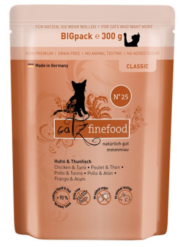 Catz Finefood Classic N.25 Kurczak i Tuńczyk saszetka 300g