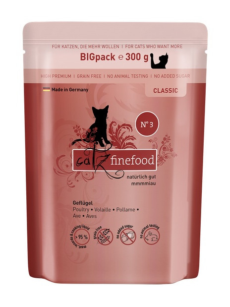 Catz Finefood Classic N.03 Drób saszetka 300g