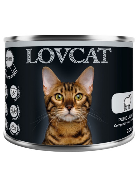 Lovcat Pure Lamb puszka 200g