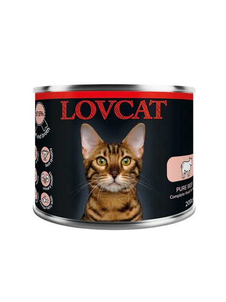 Lovcat Pure Beef puszka 200g