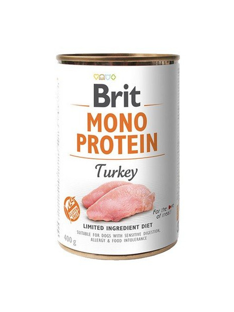 Brit Mono Protein Turkey puszka 400g
