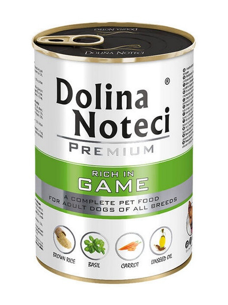 Dolina Noteci Premium Pies Dziczyzna puszka 400g