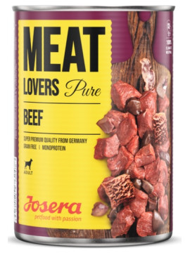 Josera Meat Lovers Pure Wołowina puszka 400g