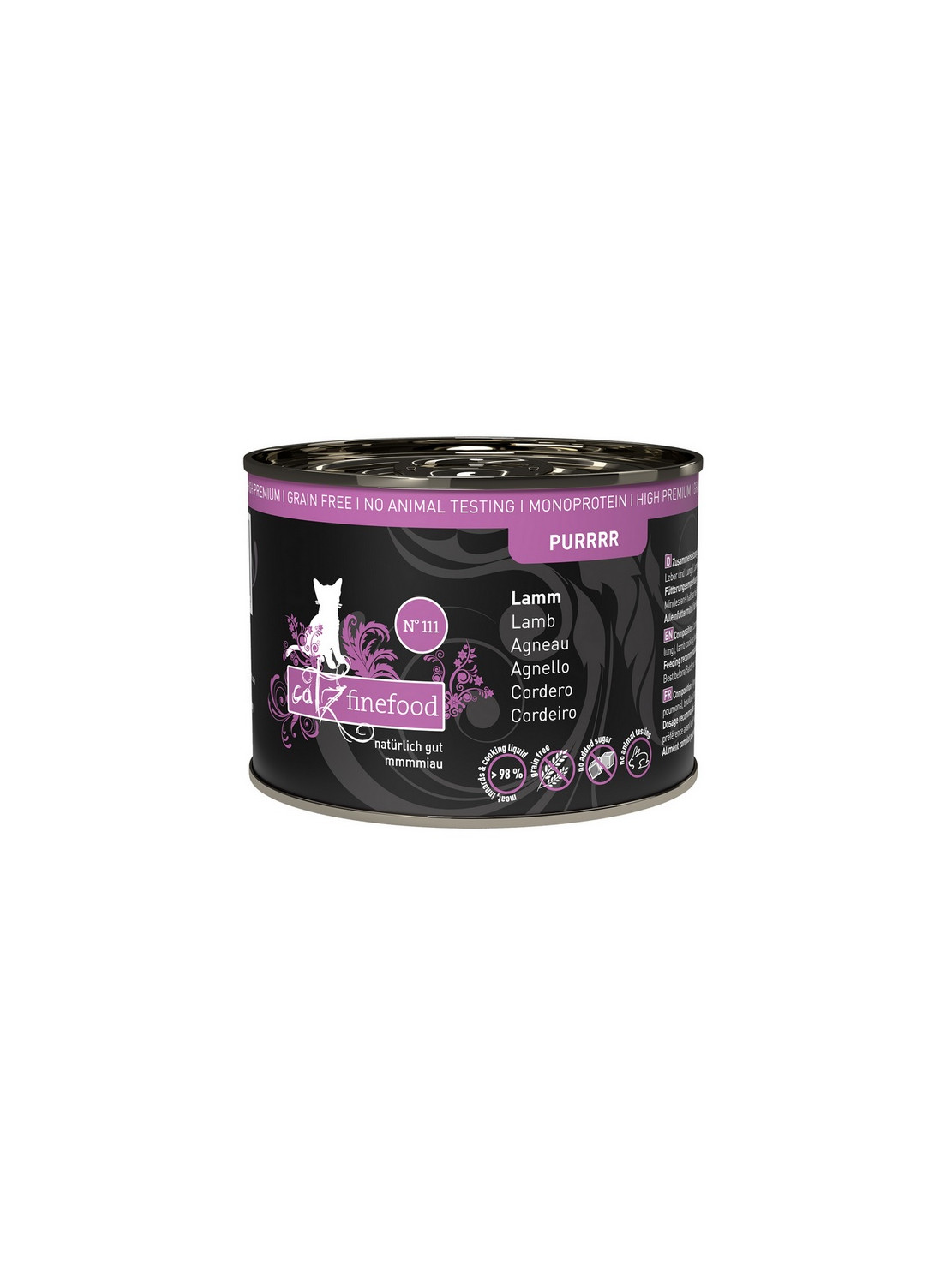 Catz Finefood Purrrr N.111 Jagnięcina puszka 200g