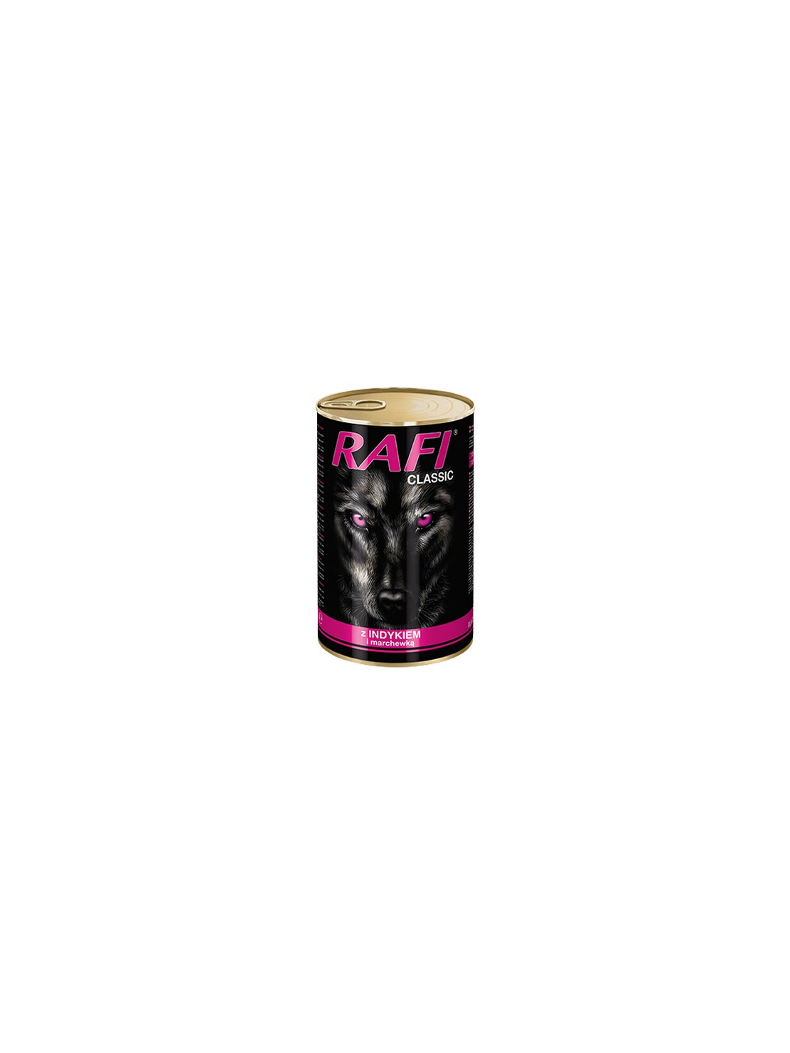 Rafi Pies Classic Indyk i marchewka w sosie 1240g