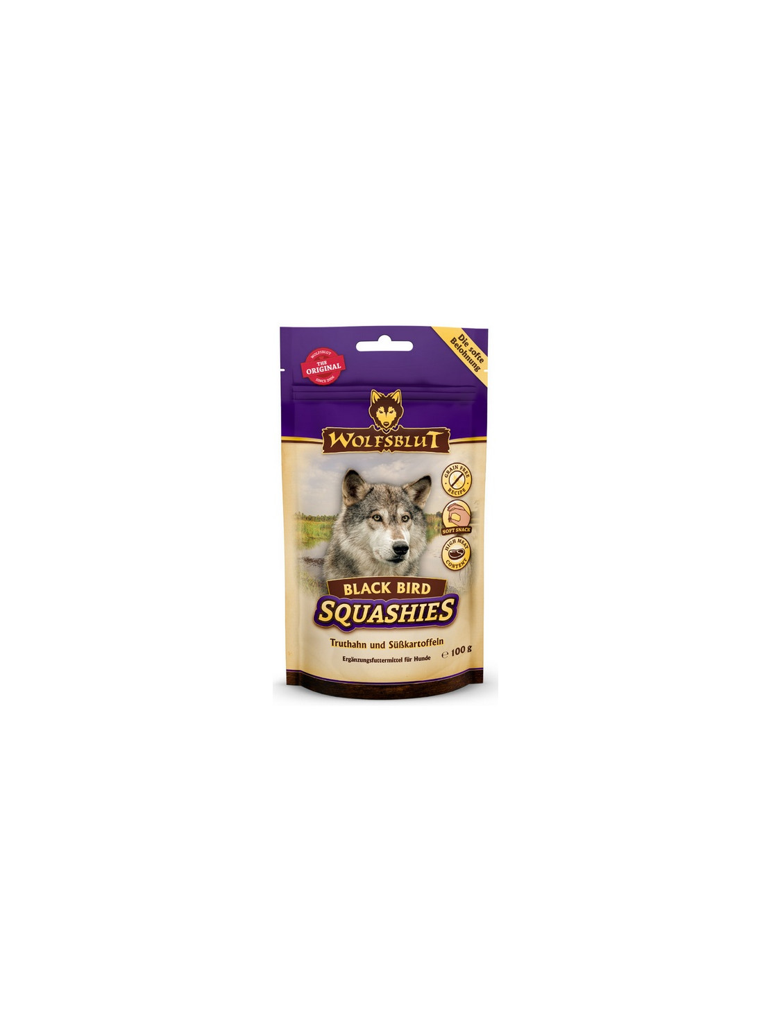 Wolfsblut Dog Squashies Black Bird - indyk i bataty 100g