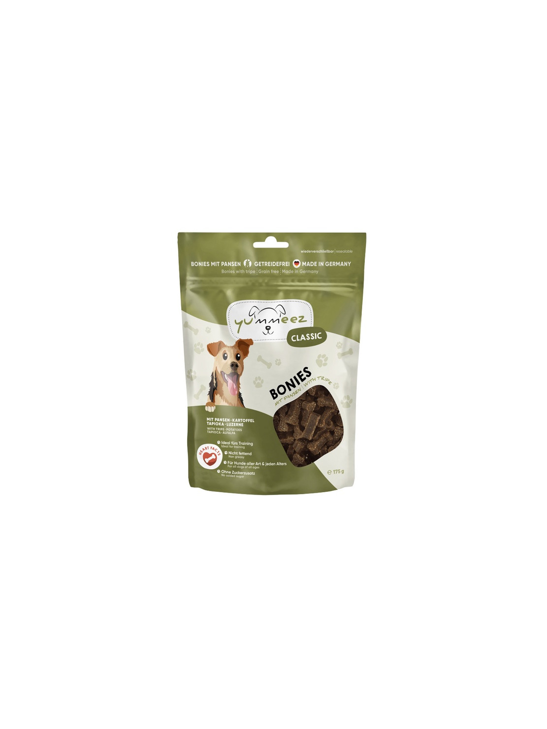 Yummeez bezzbożowe Kosteczki Żwacz 175g