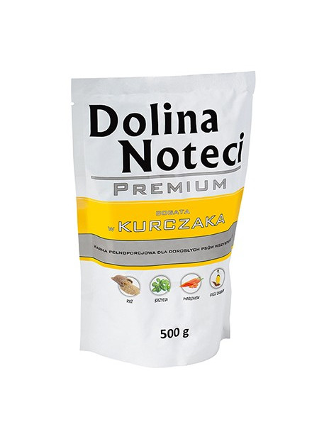 Dolina Noteci Premium Pies Kurczak saszetka 500g