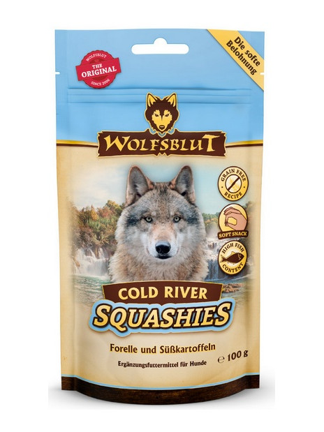 Wolfsblut Dog Squashies Cold River - pstrąg i bataty 100g