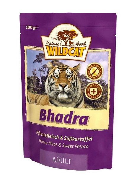 Wildcat Bhadra - konina i bataty saszetka 100g