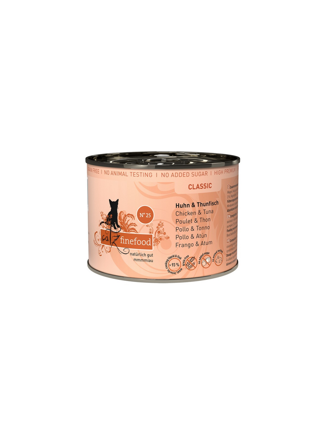 Catz Finefood Classic N.25 Kurczak i Tuńczyk puszka 200g