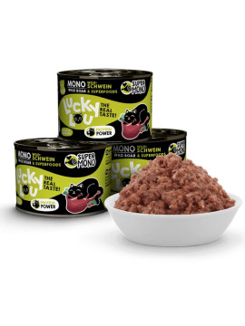 Lucky Lou SuperMono Dzik puszka 200g