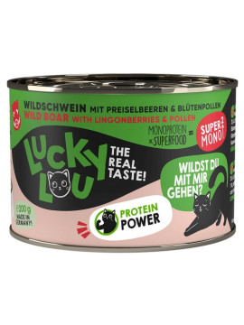 Lucky Lou SuperMono Dzik puszka 200g