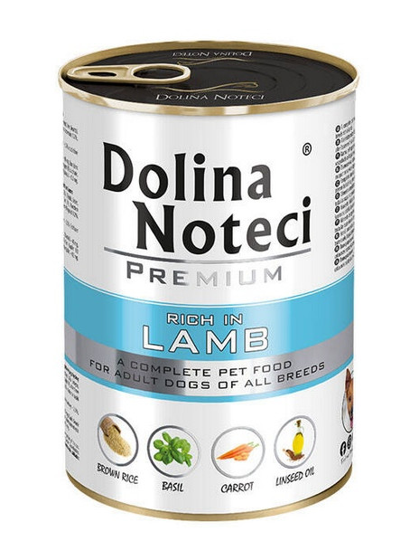 Dolina Noteci Premium Pies Jagnięcina puszka 400g