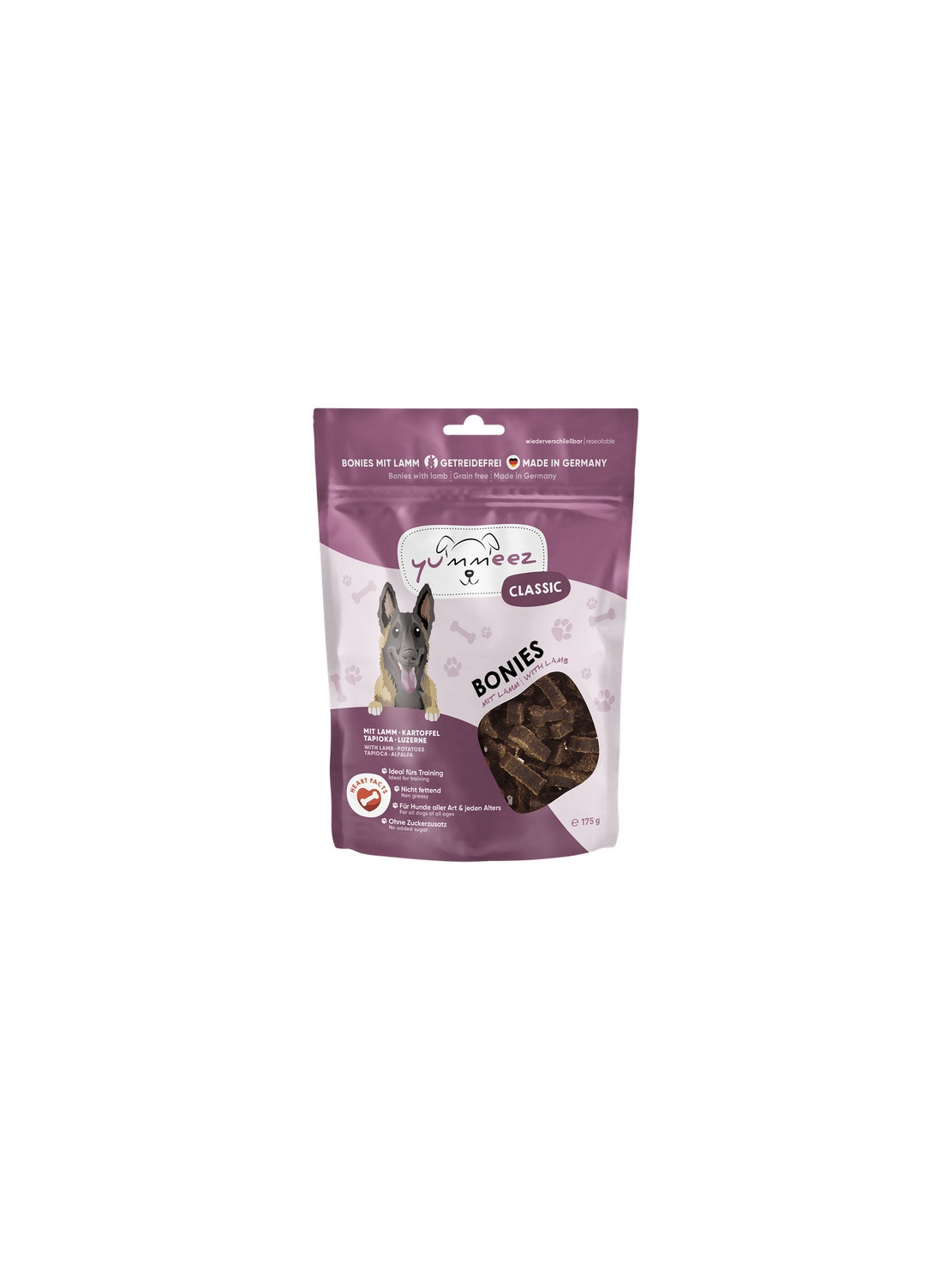 Yummeez bezzbożowe Kosteczki Jagnięce 175g