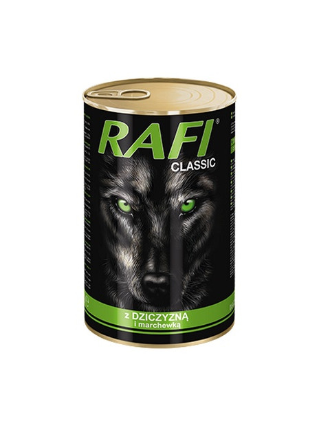Rafi Pies Classic Dziczyzna i marchewka w sosie 1240g