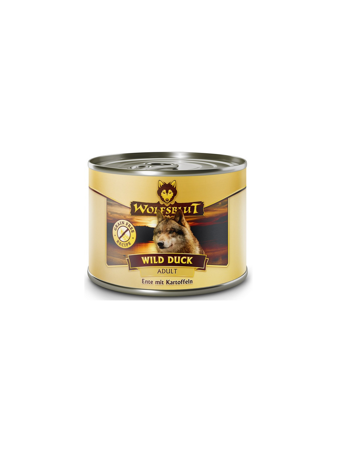 Wolfsblut Dog Wild Duck - kaczka i ziemniaki puszka 200g