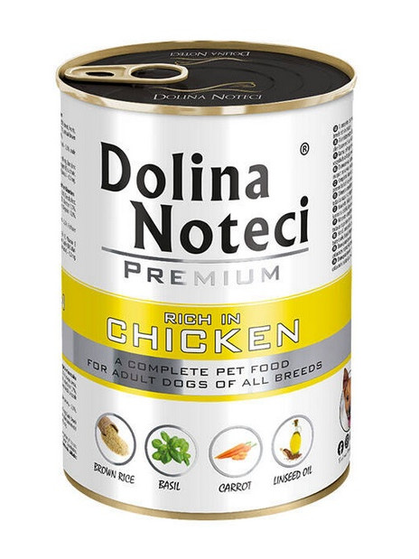 Dolina Noteci Premium Pies Kurczak puszka 400g