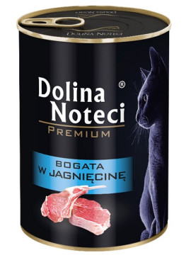Dolina Noteci Premium Kot Bogata w jagnięcinę puszka 400g