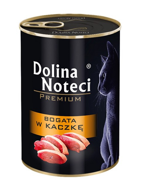 Dolina Noteci Premium Kot Bogata w kaczkę puszka 400g
