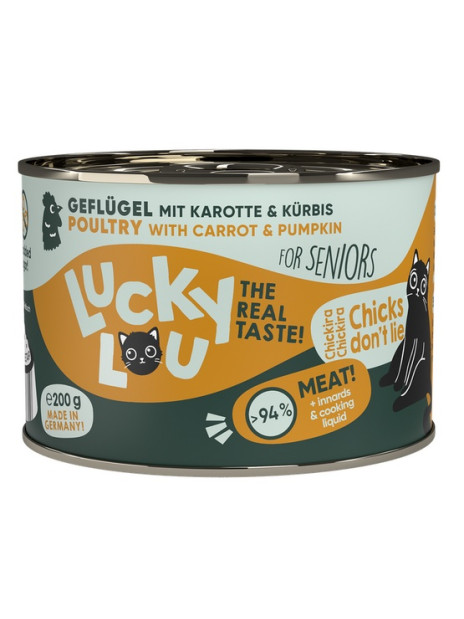 Lucky Lou Lifestage Senior Drób puszka 200g