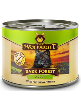 Wolfsblut Dog Dark Forest - dziczyzna i bataty puszka 200g