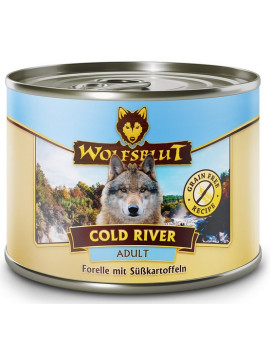 Wolfsblut Dog Cold River - pstrąg i bataty puszka 200g