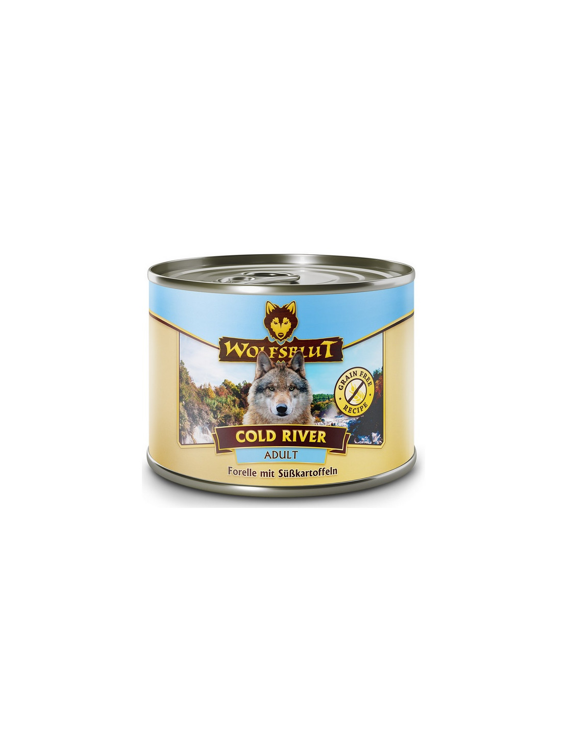 Wolfsblut Dog Cold River - pstrąg i bataty puszka 200g