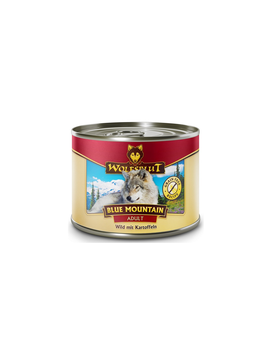 Wolfsblut Dog Blue Mountain - dziczyzna i ziemniaki puszka 200g