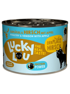 Lucky Lou Lifestage Adult Drób i jeleń puszka 200g