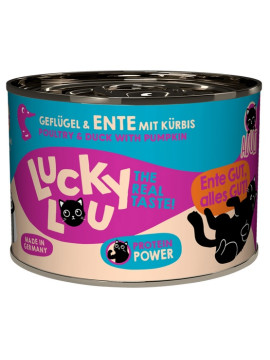 Lucky Lou Lifestage Adult Drób i kaczka puszka 200g