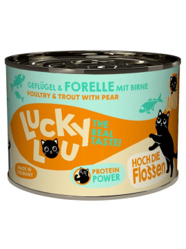 Lucky Lou Lifestage Adult Drób i pstrąg puszka 200g