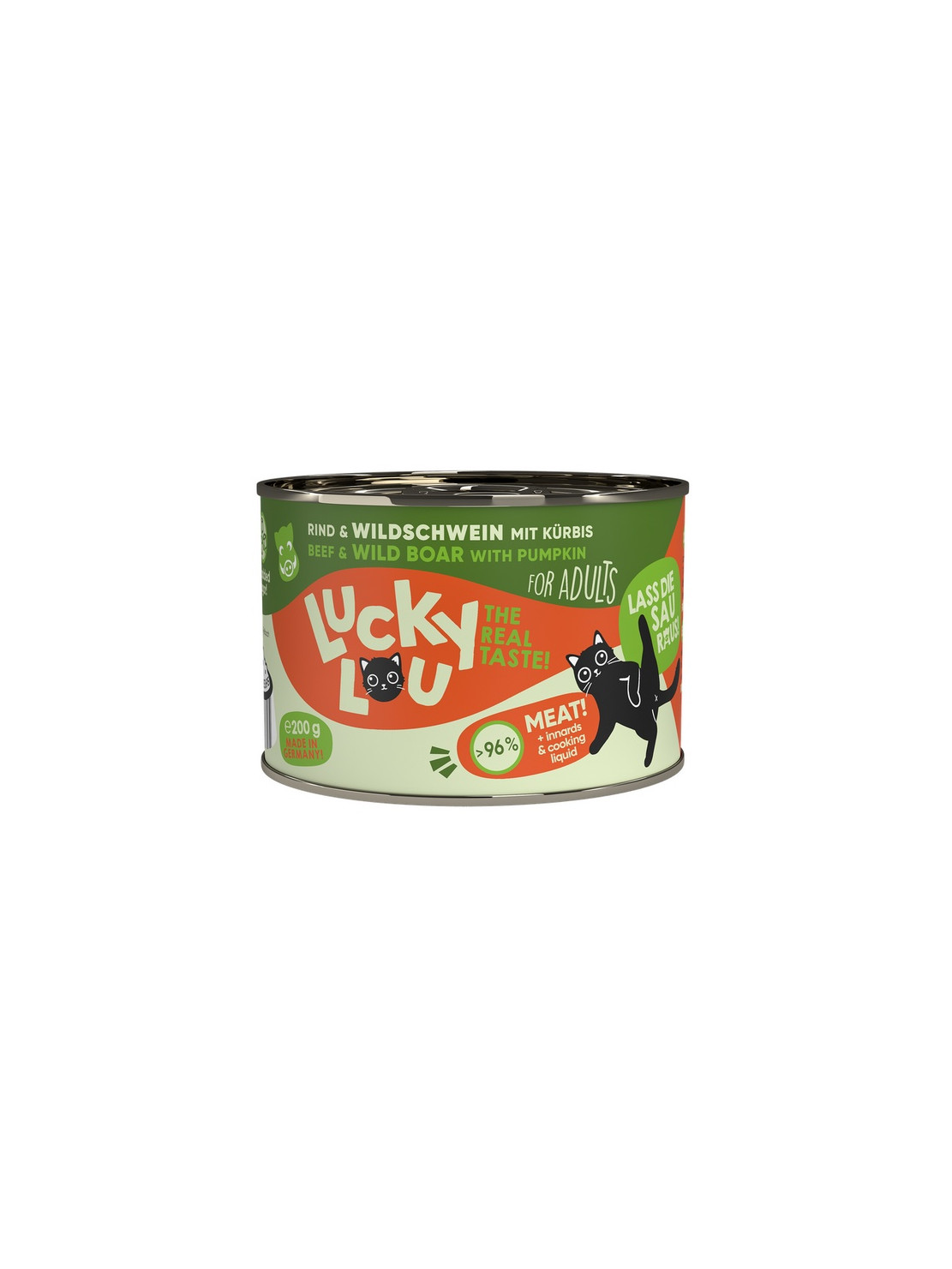 Lucky Lou Lifestage Adult Wołowina i dzik puszka 200g