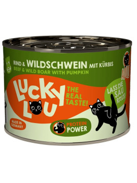 Lucky Lou Lifestage Adult Wołowina i dzik puszka 200g