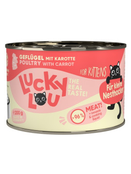 Lucky Lou Lifestage Kitten Drób puszka 200g