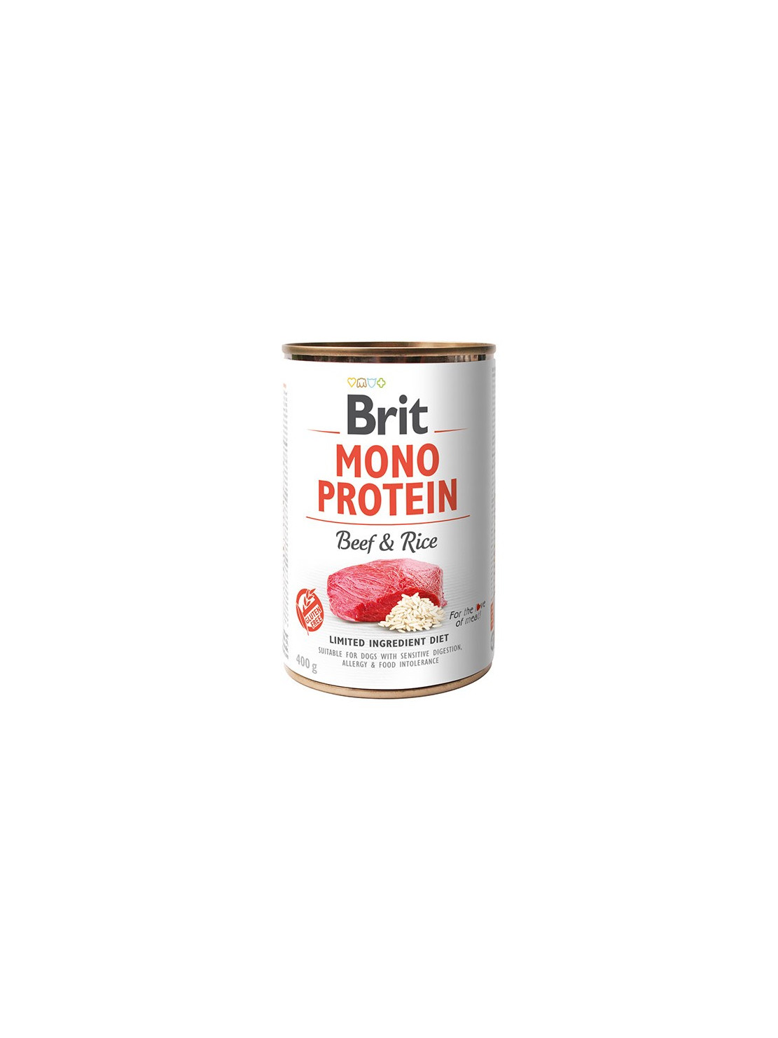 Brit Mono Protein Beef & Rice puszka 400g