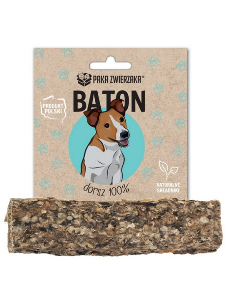 Paka Zwierzaka Baton Dorsz 100% 12cm