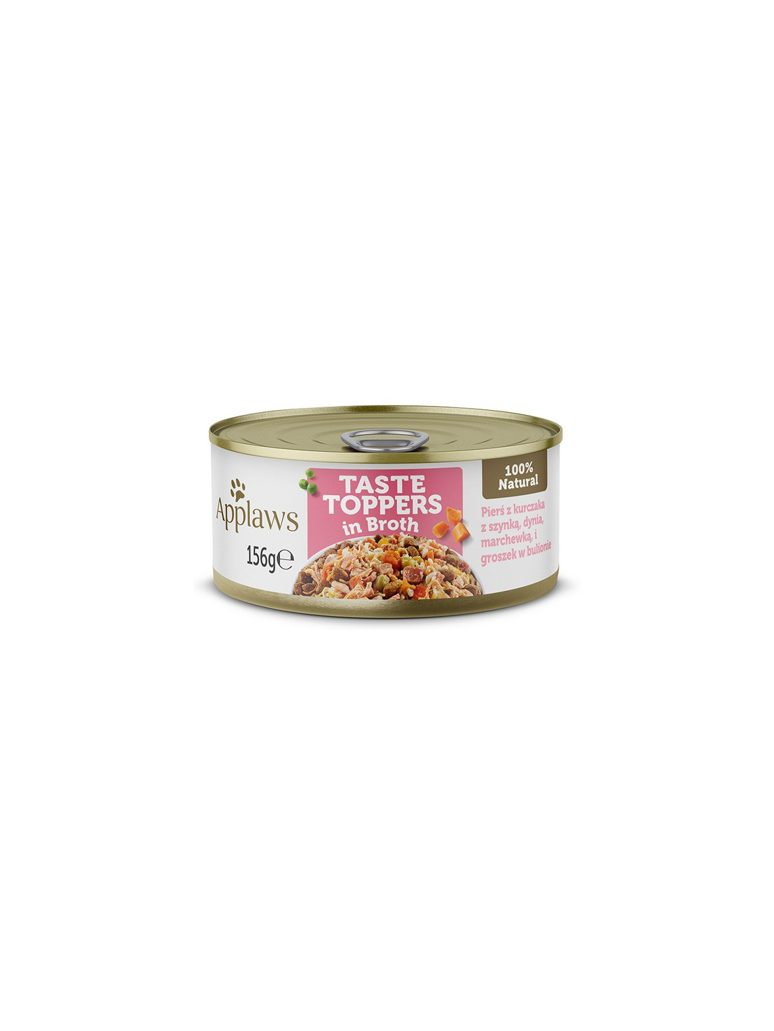 Applaws Dog Taste Toppers puszka z kurczakiem, szynką i warzywami 156g