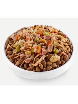 Applaws Dog Taste Toppers puszka z kurczakiem, szynką i warzywami 156g