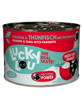 Lucky Lou Lifestage Adult Drób i tuńczyk puszka 200g