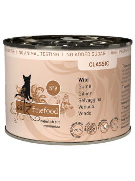 Catz Finefood Classic N.09 Dziczyzna puszka 200g