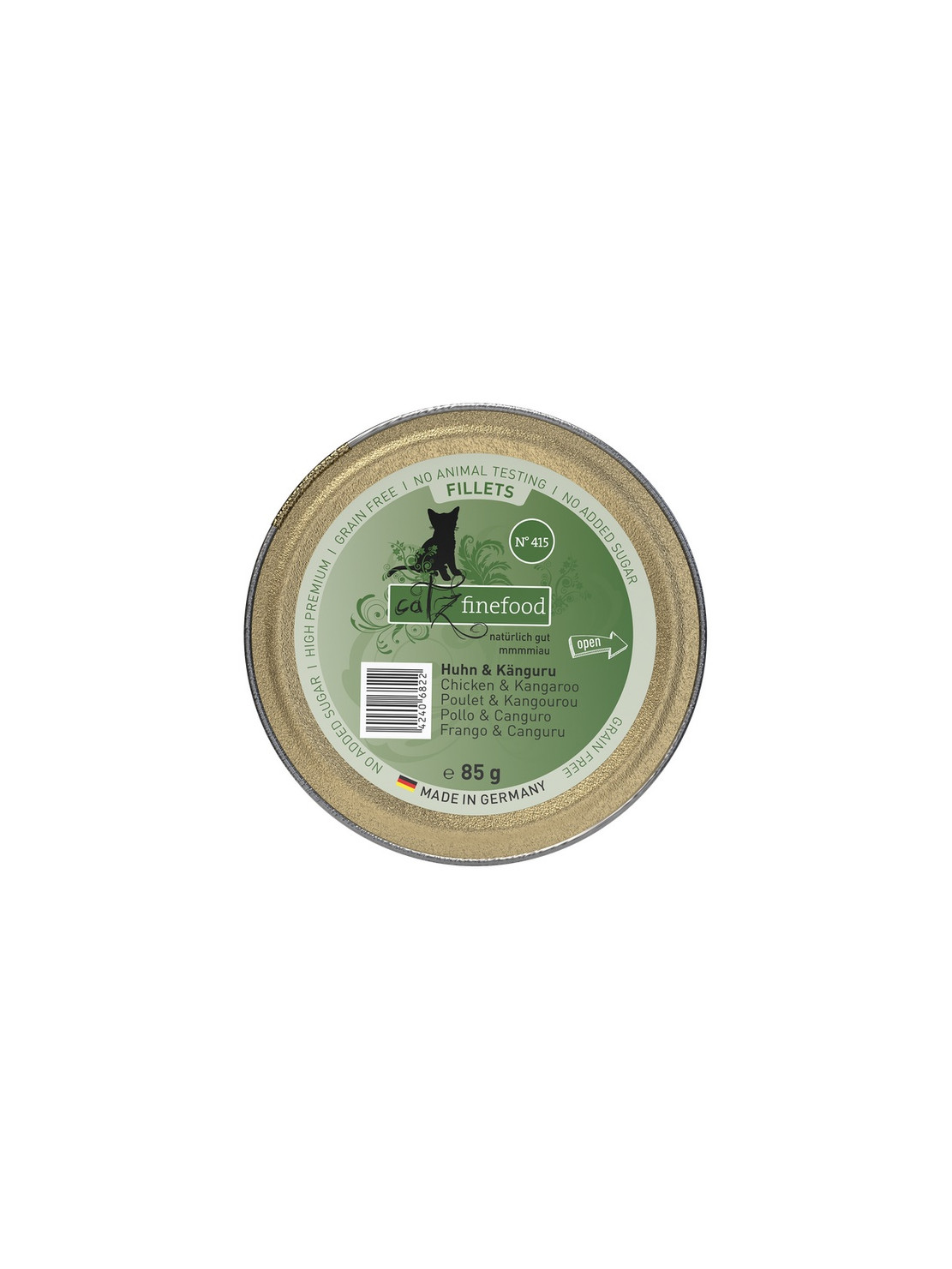 Catz Finefood Filety N.415 Kurczak/Kangur tacka 85g