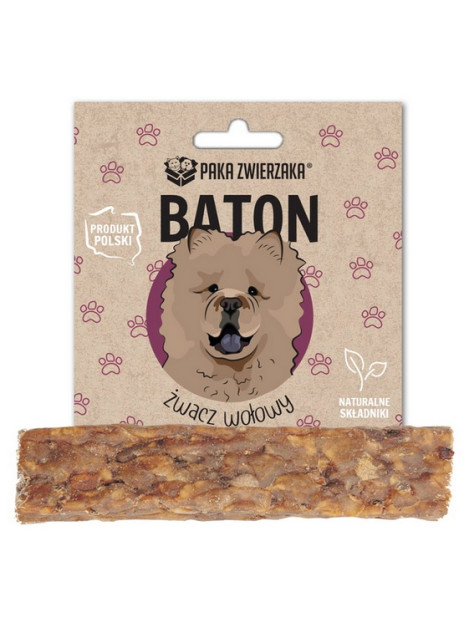 Paka Zwierzaka Baton Żwacz wołowy 12cm