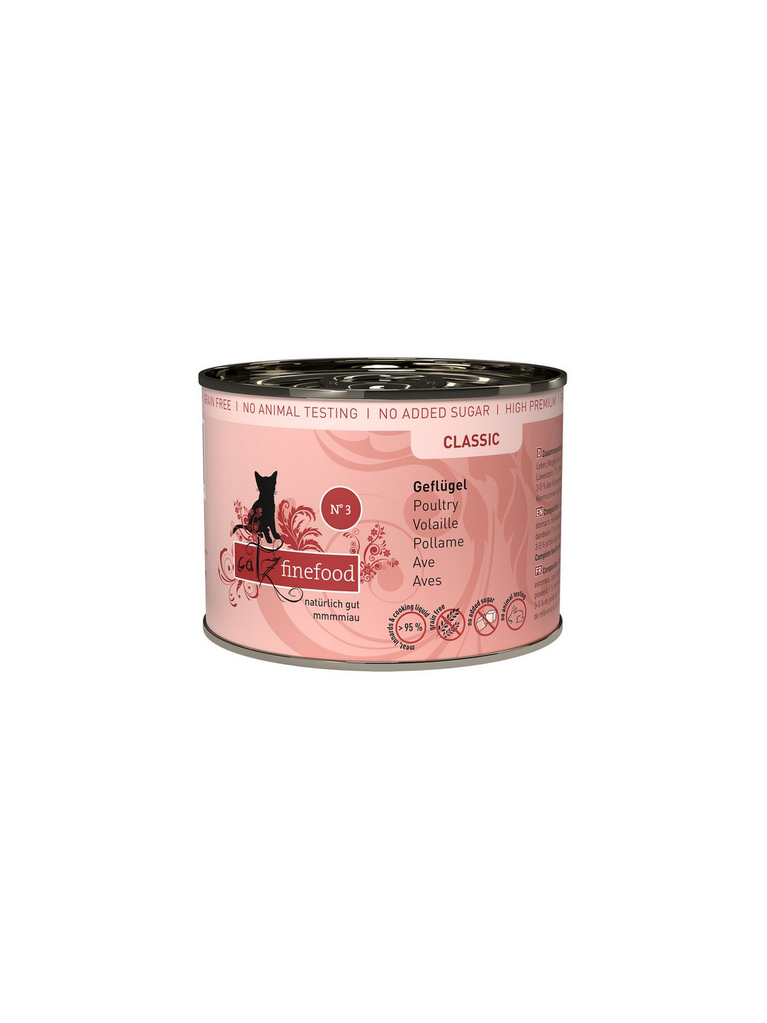 Catz Finefood Classic N.03 Drób puszka 200g
