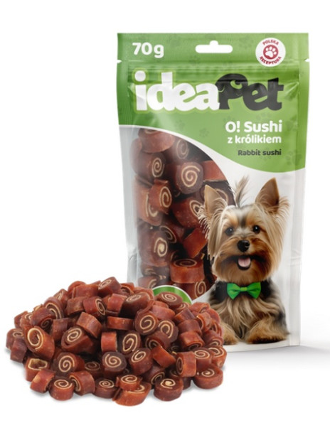 IdeaPet O! Sushi z królikiem 70g