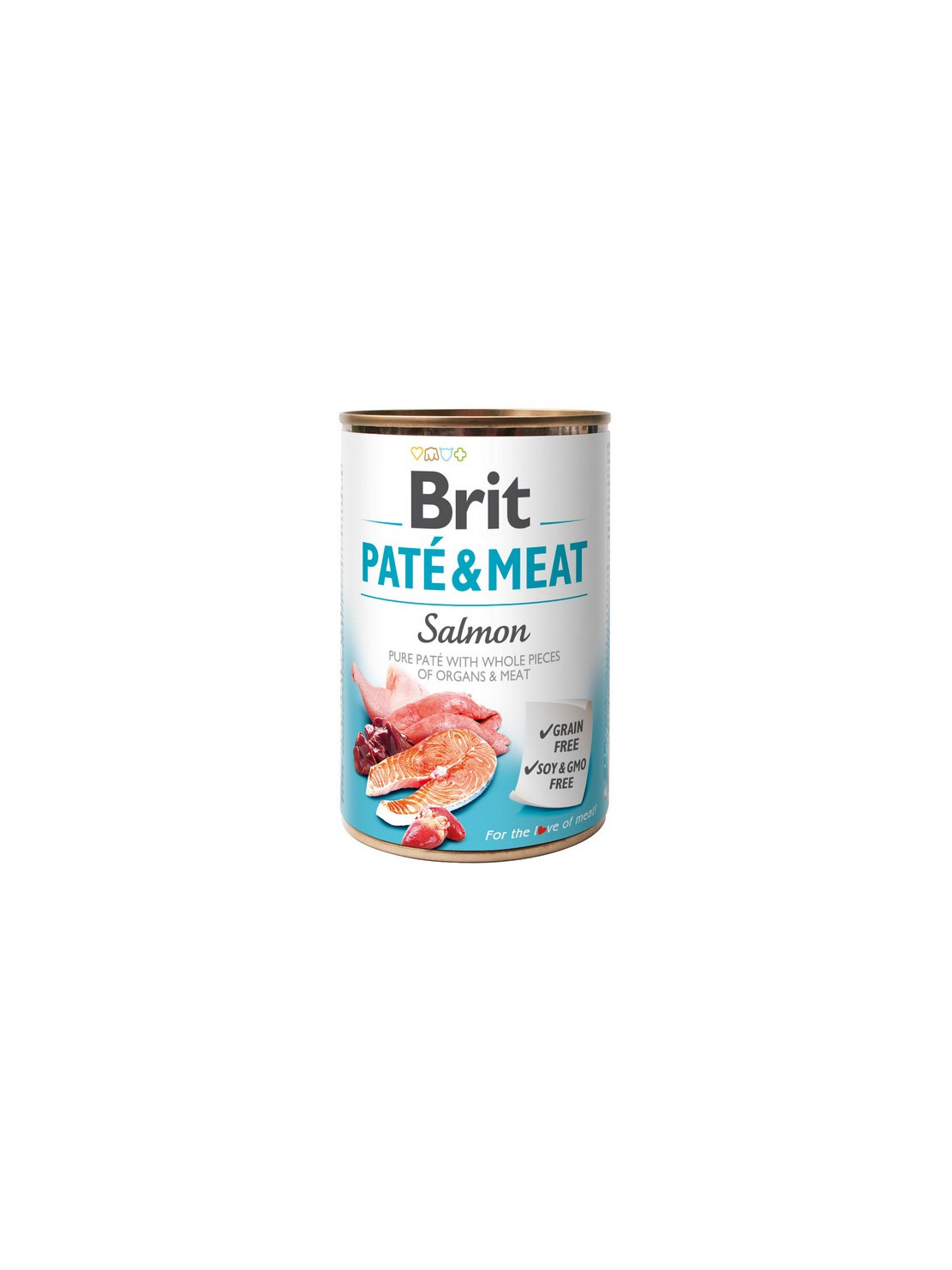 Brit Pate & Meat Dog Salmon puszka 400g